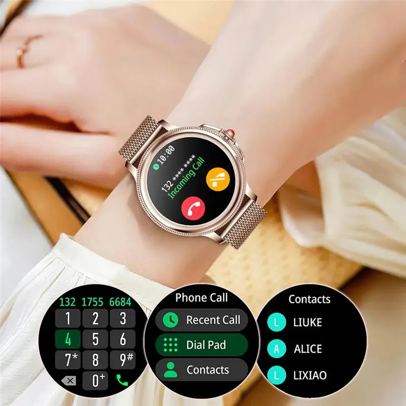 Credor® CF96 - Smart Watch Heart Rate Blood Pressure Remote Control Camera Music Control Message Reminder