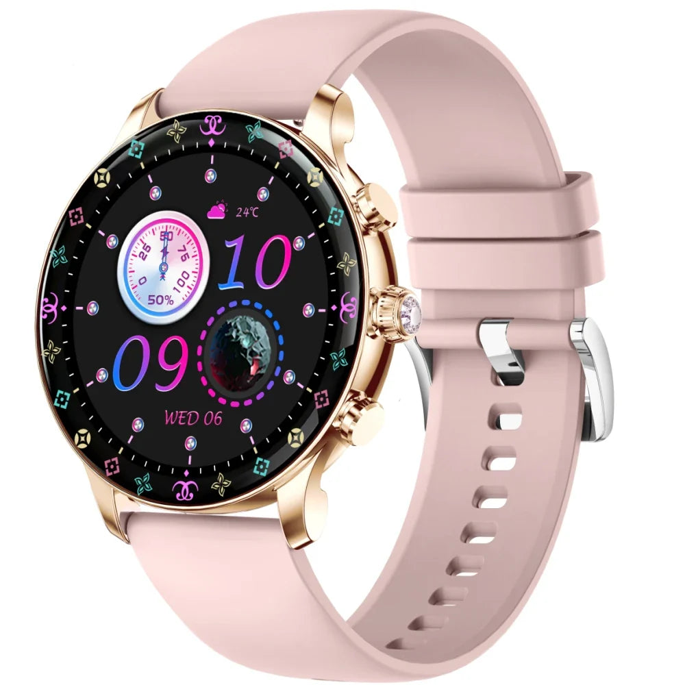 Credor® Iconic - Smartwatch Women GPS Movement Track Voice Assistant Heart Rate Monitor