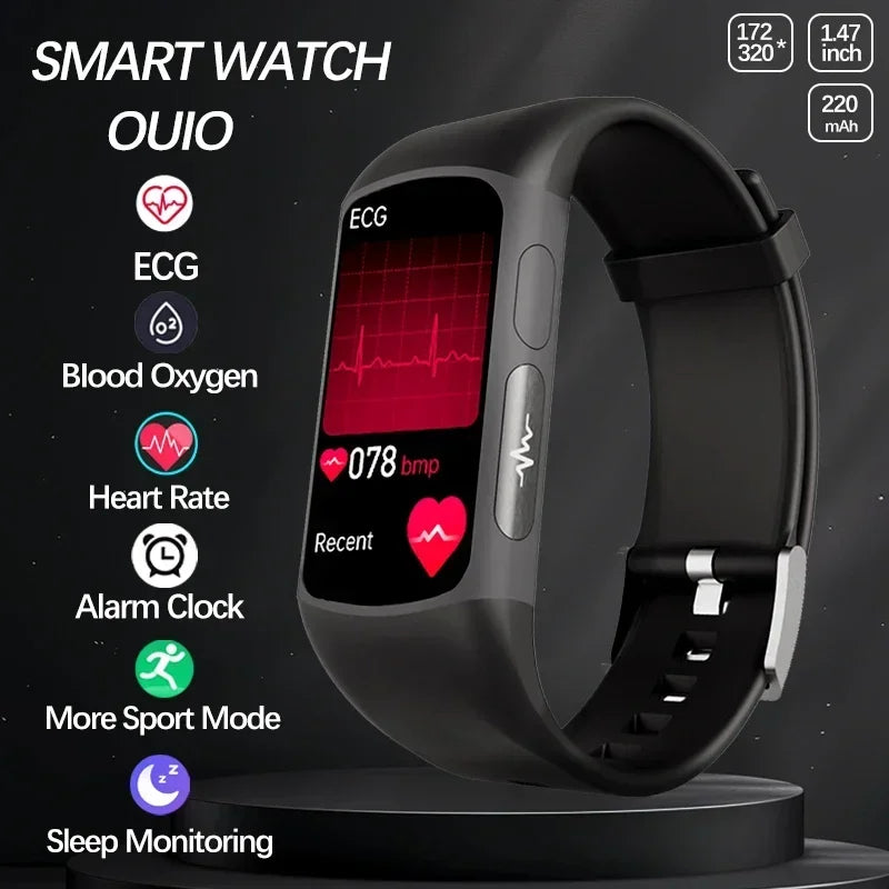 Credor® ActiveCore Fusion - Medical Grade Smart Watch Blood Sugar Blood Lipid Uric Acid ECG+PPG Body Temperature