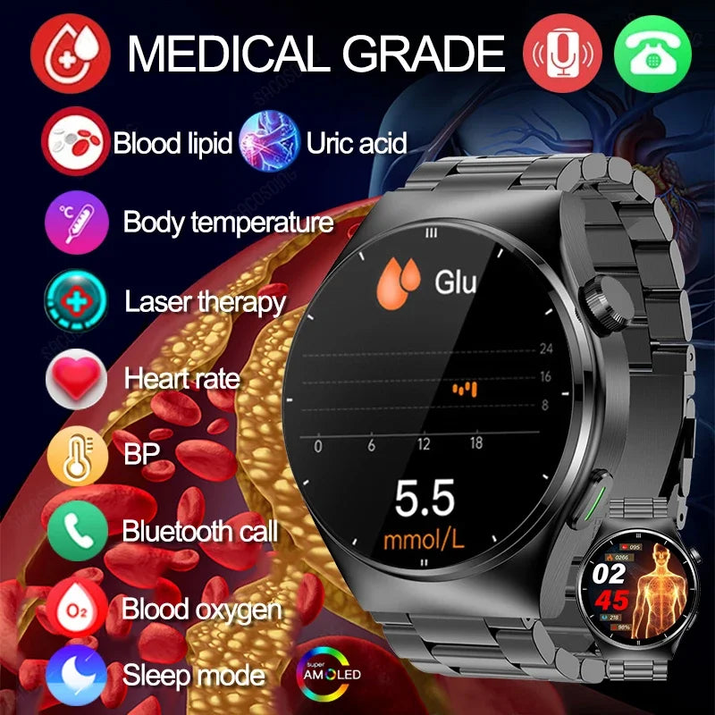 Credor® Ultimate - Stabilize blood pressure, control blood sugar, uric acid and blood Lipid Smartwatch